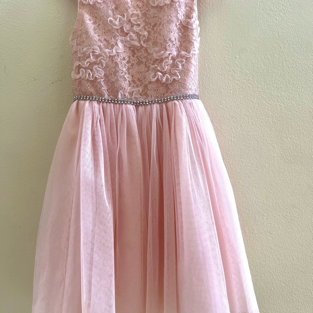 Princess dress 6x girls pink lace
